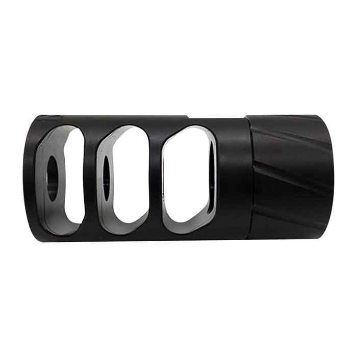 Meraki Machine M1 3 Port Muzzle Brake 6.5mm 5/8x24 Stainless Steel .975