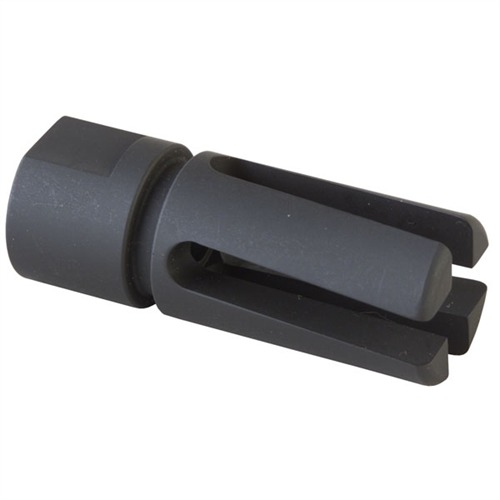 Smith Enterprise Vortex G6-A2 AR-15 1/2-28 Steel Parkerized FlashEliminator 22Cal