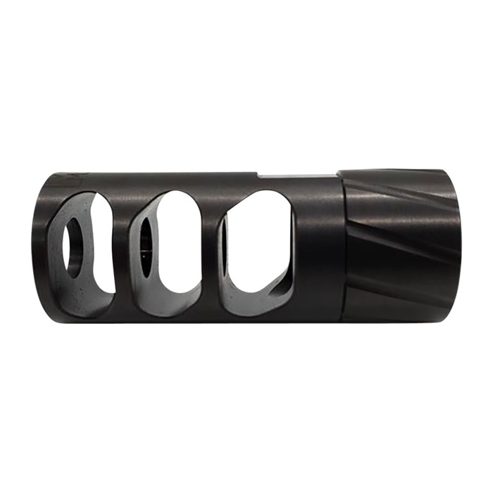 Meraki Machine M1 3 Port Muzzle Brake 223 224 1 2 28 Stainless Steel