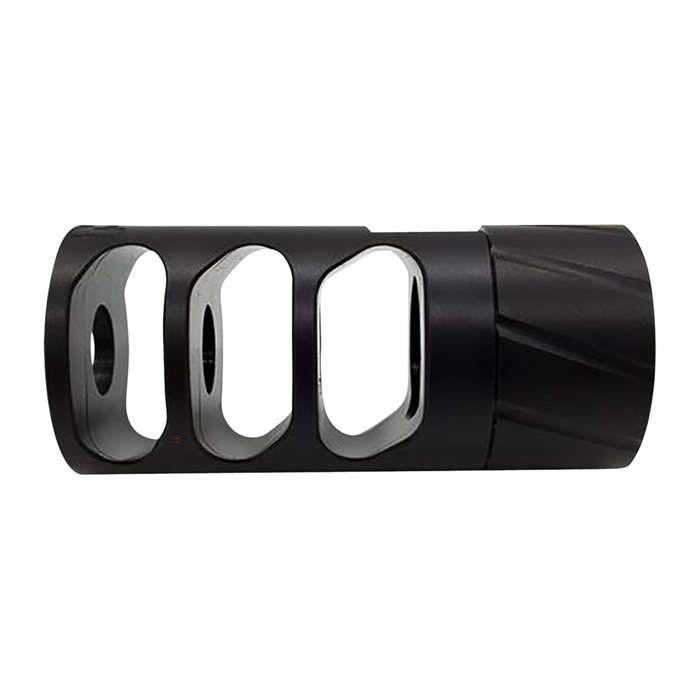 Meraki Machine M1 3 Port Muzzle Brake .30 Caliber 5/8-24 Stainless