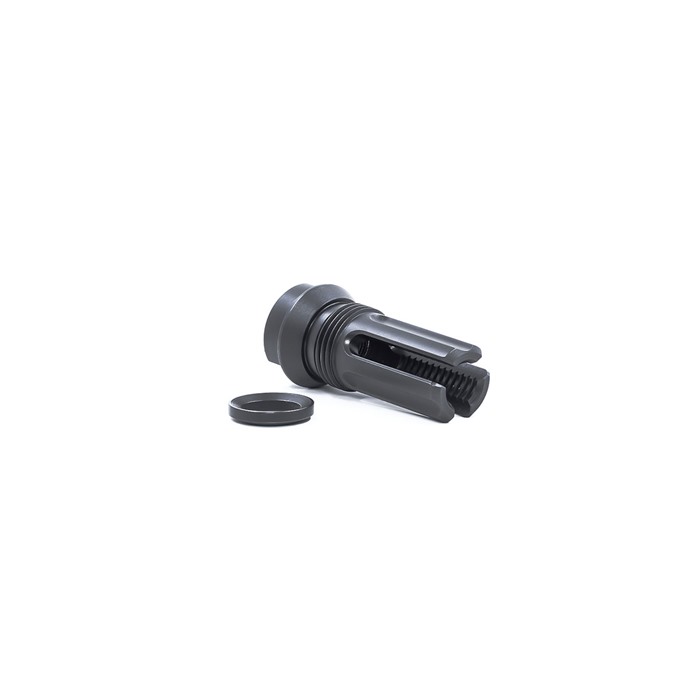 Breek Arms 3FO Flash Hider 9mm AR-15 1/2-28 Thread Steel