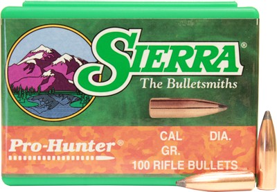Sierra 8900 Pro-Hunter  45Cal 300GR Hollow Point Flat Nose 50/Box