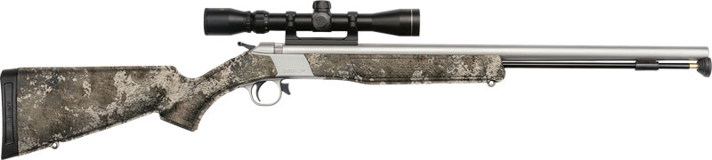 CVA Wolf V2 Muzzleloader Package 50 Cal. SS/True Timber Strata 24 in. w/Scope