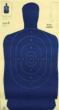 Speedwell Official NRA Police Qualification Silhouette Police Silhouette - Blue 50 yd. 100/Pack