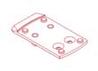 ZRO Delta Modulus Mounting Plate for Shield and JPoint Pattern Optics