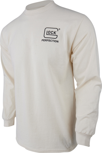 Glock AP96076 Born In Austria  Tan Pre-Shrunk Cotton Long Sleeve 3XL