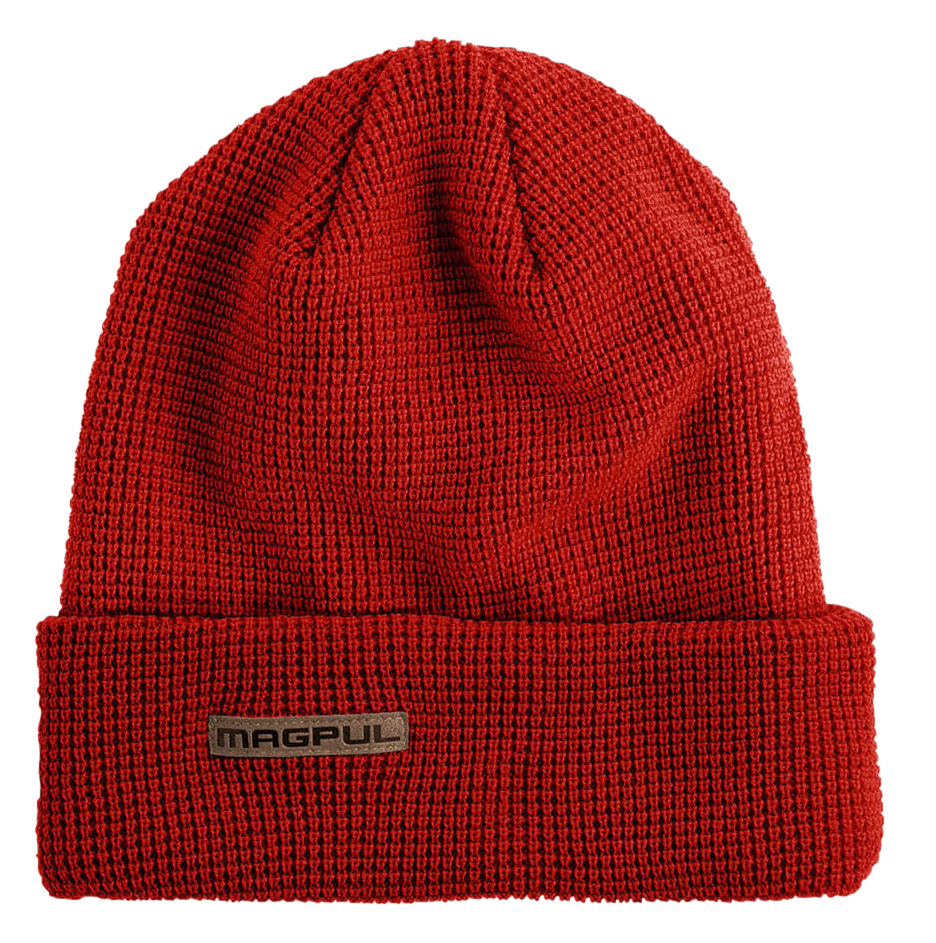 Magpul MAG1239-610 Watch Cap Waffle Beanie Red Acrylic/Wool OSFA