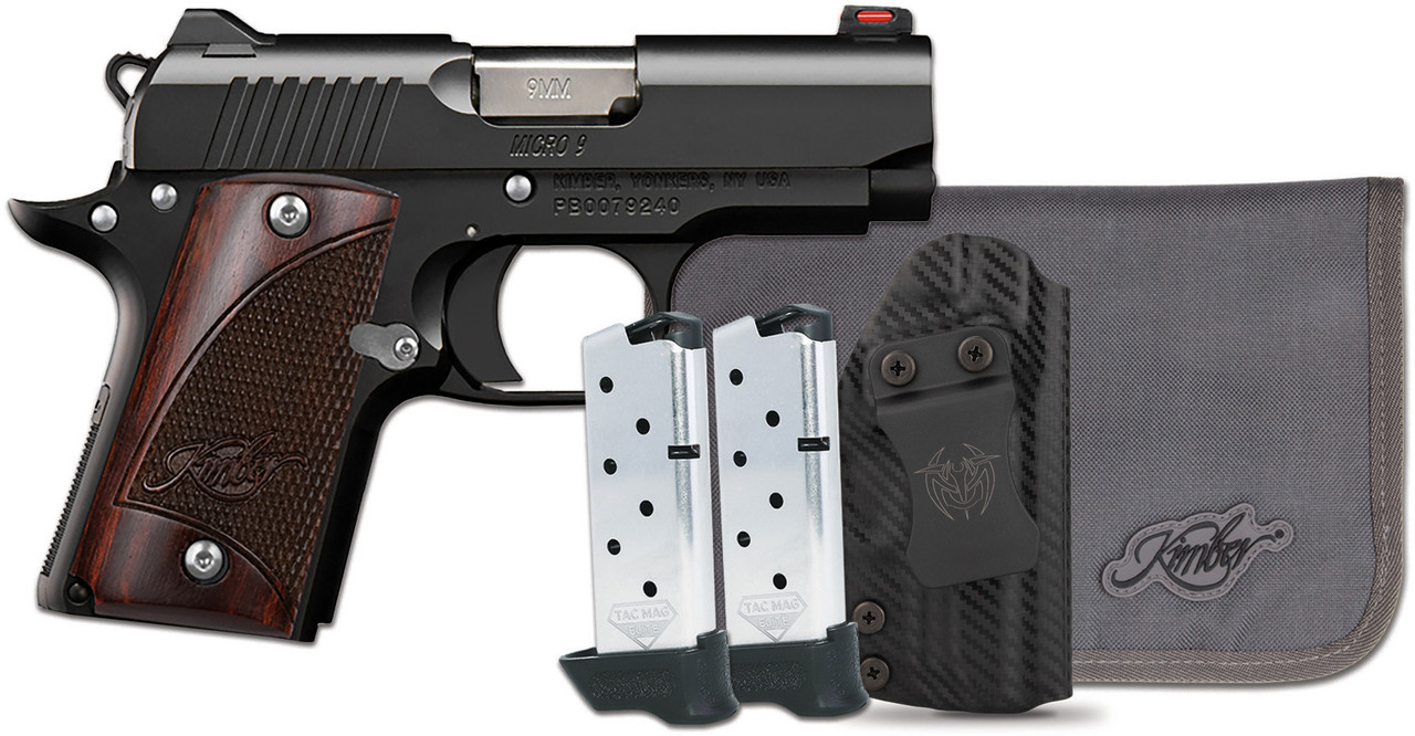 Kimber Micro 9 Black Rosewood Rtc 9mm 3.15