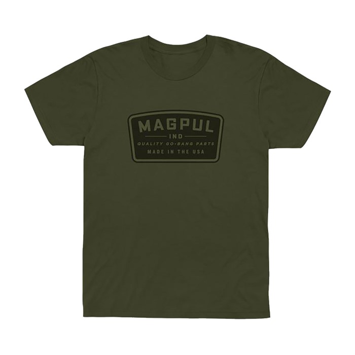 GO BANG PARTS COTTON T-SHIRT OLIVE DRAB MD