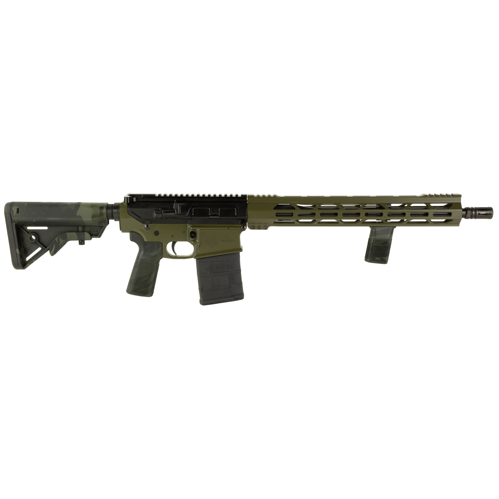 Diamondback DB10 308 Winchester 16in 20 Rounds Cerakote Green/Black