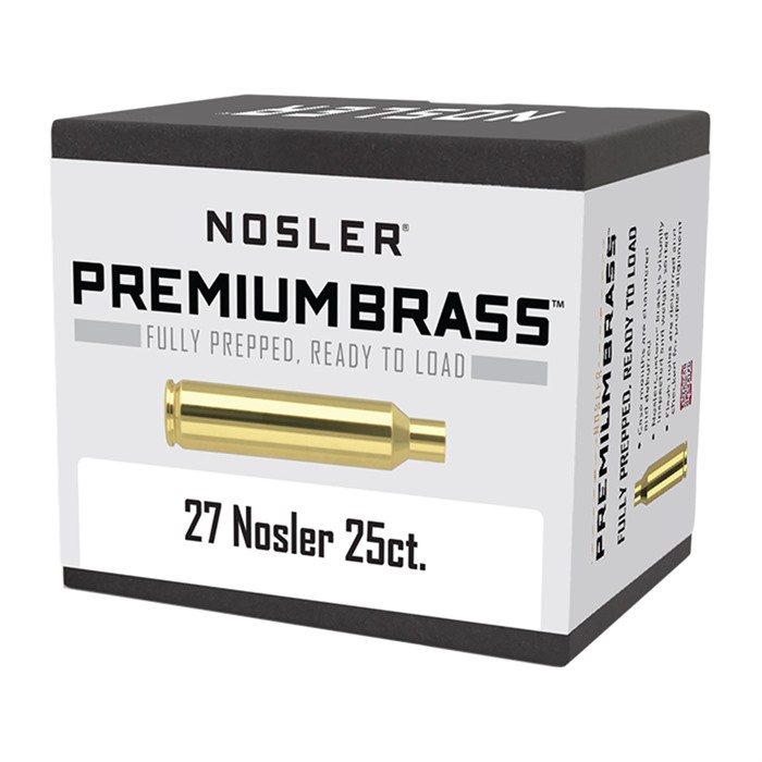 Nosler Custom Brass 27 Nosler 25 Per Box