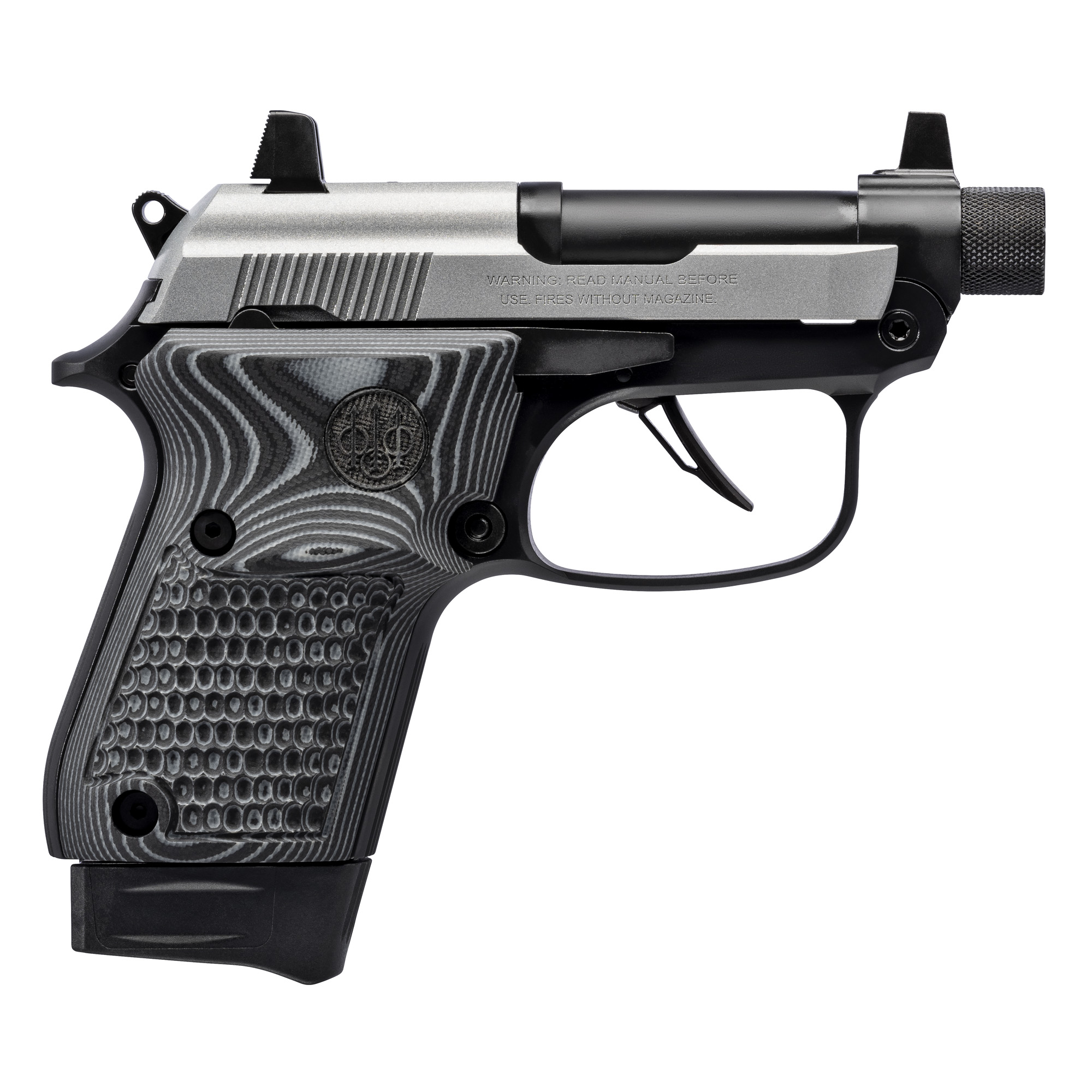 Beretta 20X Bobcat 22 Long Rifle 2.5in Barrel 8 Rounds Inox Threaded