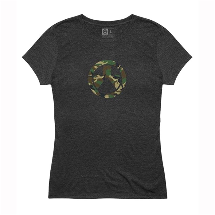 WOODLAND CAMO ICON TRI-BLEND T-SHIRT XL CHARCOAL HEATHER