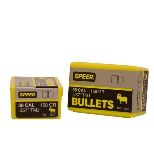 Speer 4207 TMJ  38Cal 158gr Total Metal Jacket 100 Per Box/5 Case