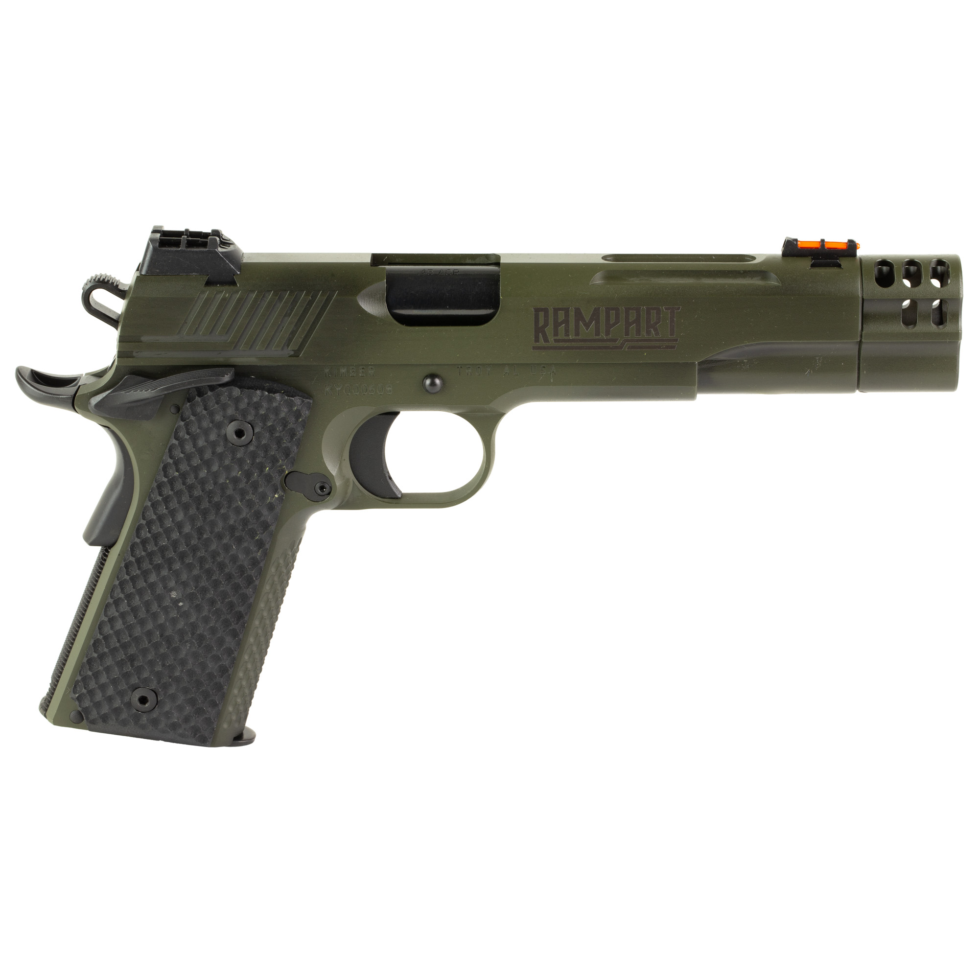 Kimber Rampart Pistol 45 ACP 5 in. OD Green 8 rd. Compensated