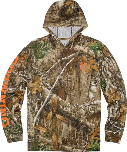 BROWNING HOODED L-SLEEVE TECH - 3010726004