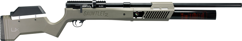 RWS/Umarex 2254832 Gauntlet  22 Matte Black FDE Stock