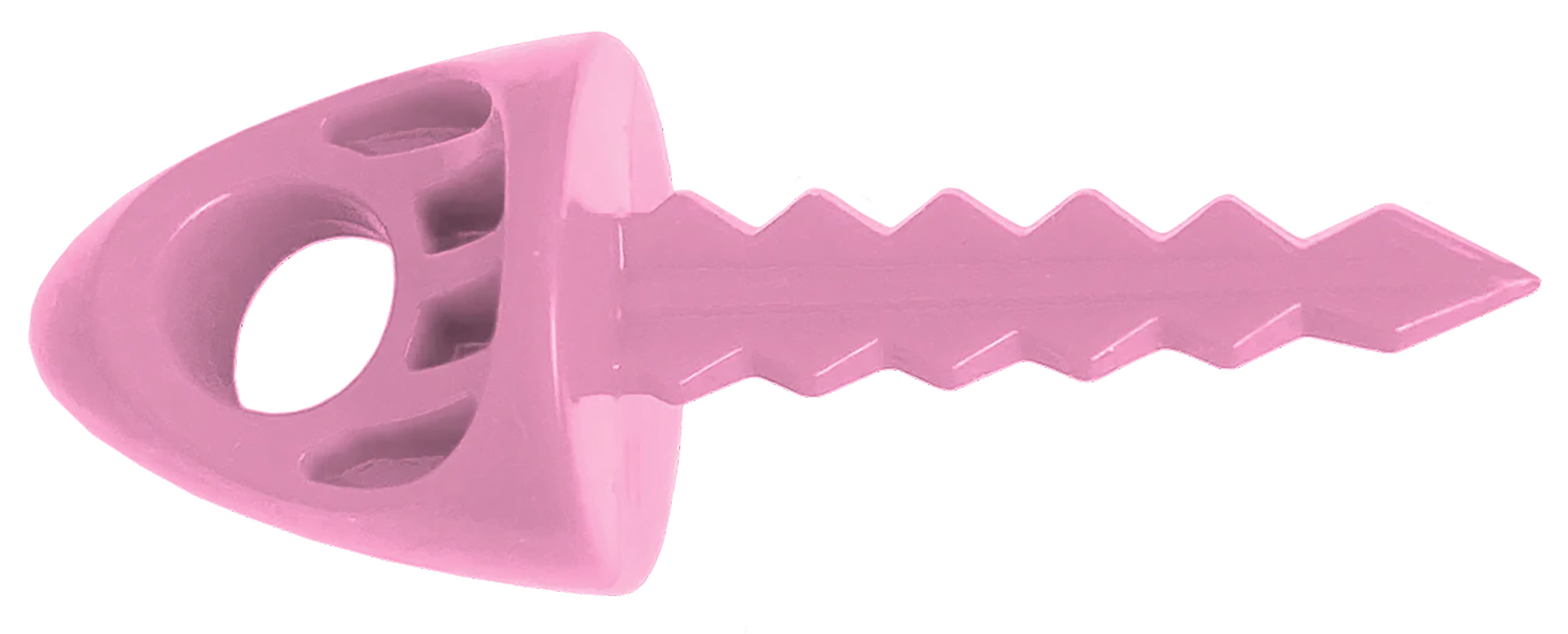 Targettack Llc  Targettack  Pink Polycarbonate Plastic 1" For Paper/Vinyl Targets 6 Pack