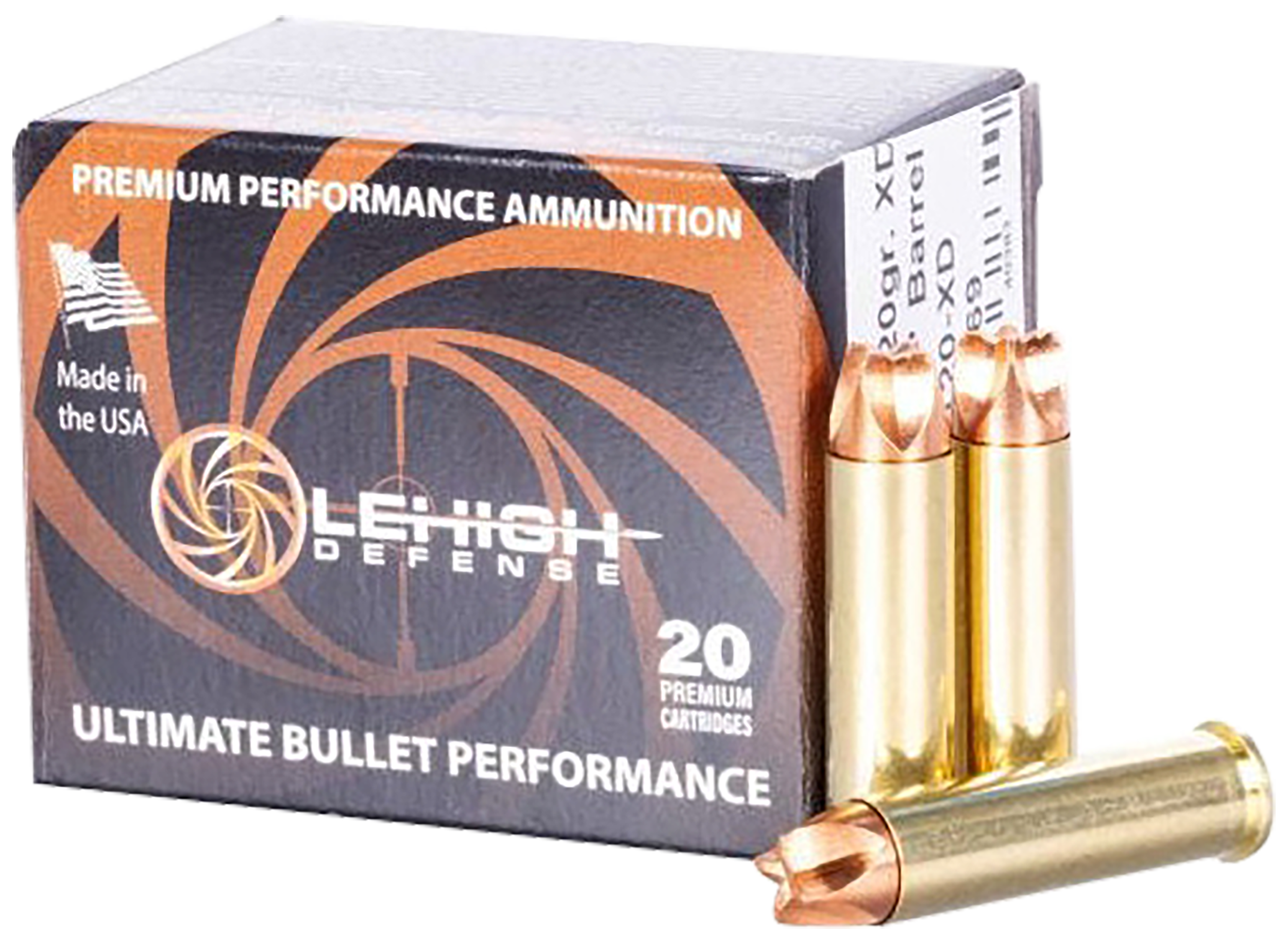 Wilson Combat LA357120XD 357 Magnum Controlled Fracturing 120 Grain 20 Rounds