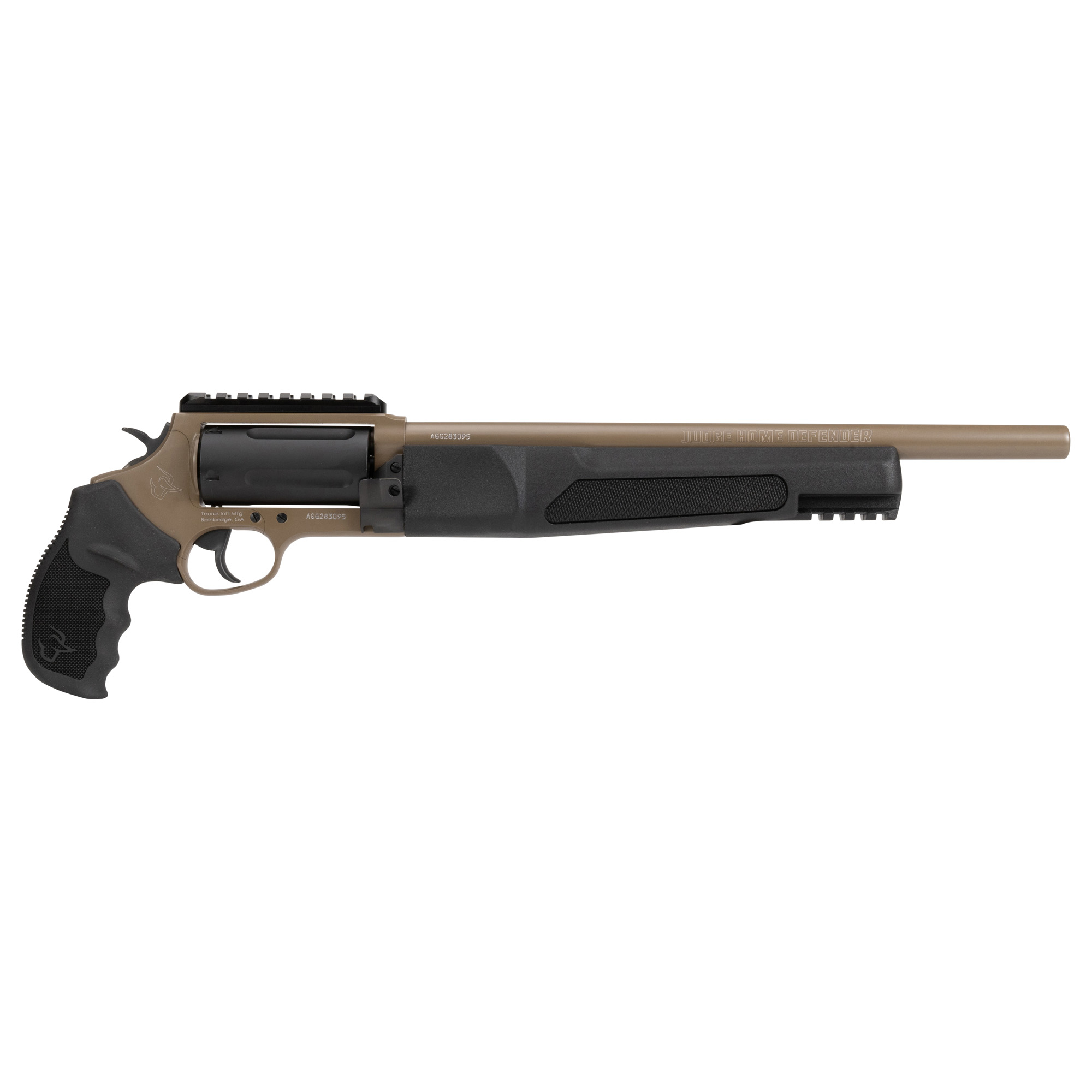 Taurus Judge Defender 45 LC 13 Inch 5 Rounds Flat Dark Earth Cerakote Finish