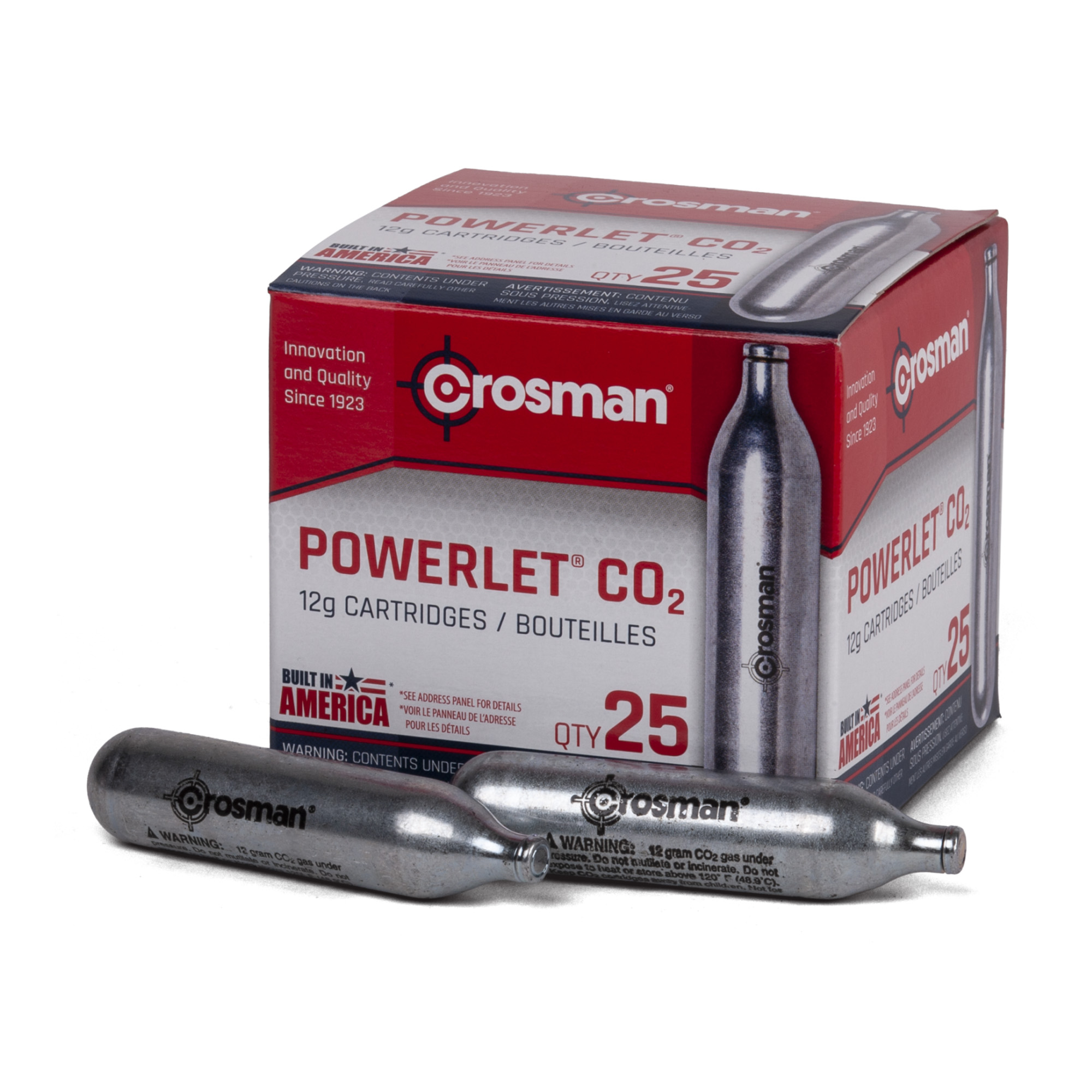 Crosman C2315 Powerlet CO2 12 Grams 15 Pack