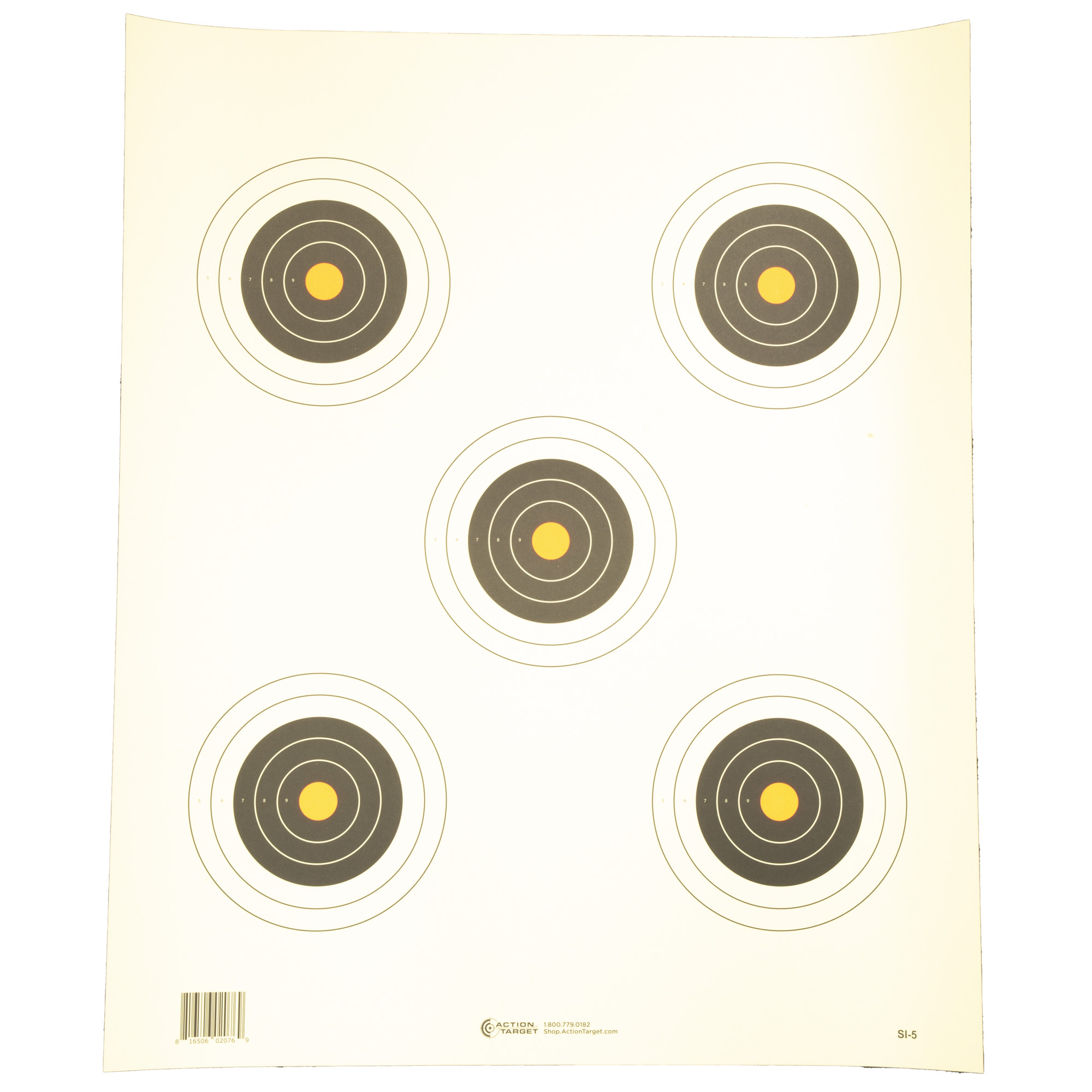 ACTION TGT BLSEYE ORG CENTERS 100PK