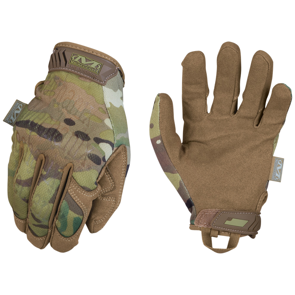 Mechanix Wear MG78008 Original  Multi-Cam Synthetic Leather Small Velcro Closure