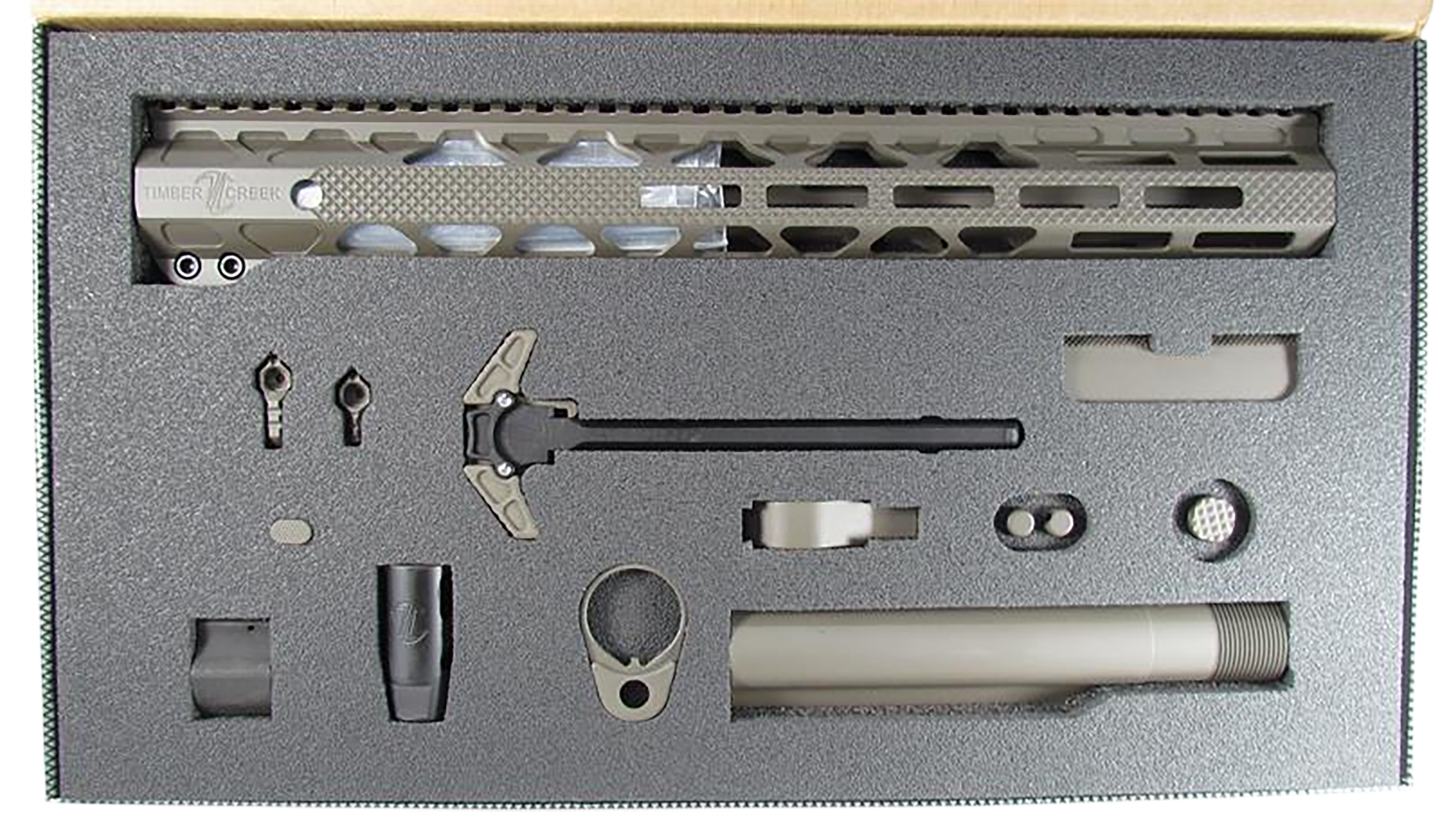 Timber Creek Outdoors Greyman Complete AR-15 Build Kit Urban Earth Tone