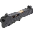 Sig Sauer P320 Spectre Comp Slide Assembly Gold Barrel 9mm Luger 4.6" Threaded