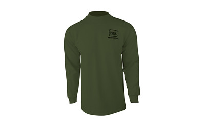 Glock AP96069 Born In Austria  Military Green Pre-Shrunk Cotton Long Sleeve 2XL