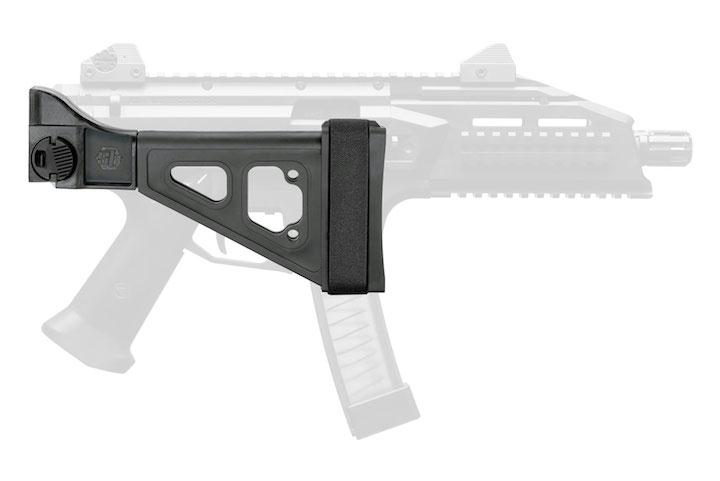 SB Tactical SBT EVO Pistol Stabilizing Brace CZ Scorpion Compatible Side Folding CZ Adapter