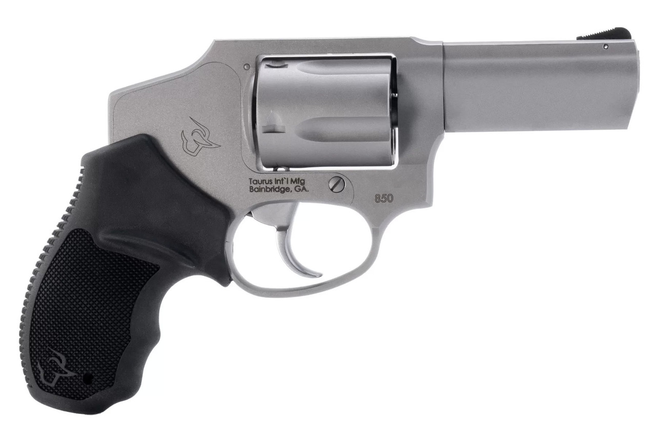 Taurus 850, .38 Special, 3 in, 5 Rounds, Matte Stainless Steel, Concealed Hammer