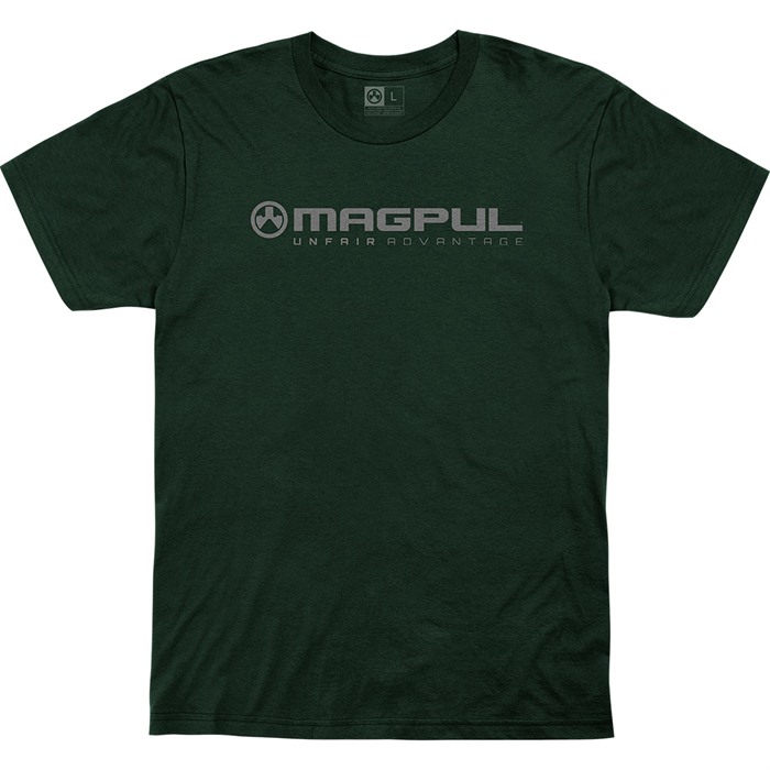 UNFAIR ADVANTAGE COTTON T-SHIRT 3X-LARGE FOREST GREEN