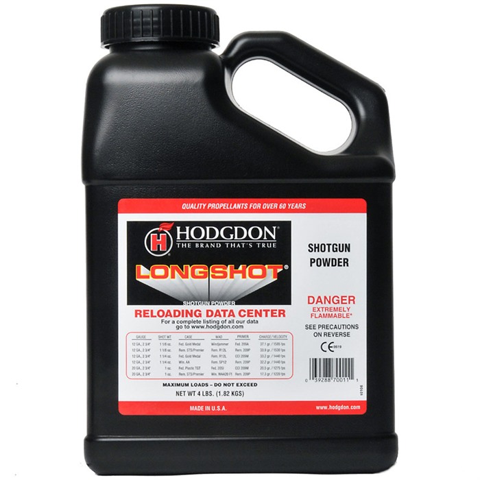 LONGSHOT SMOKELESS POWDER 4 LBS.