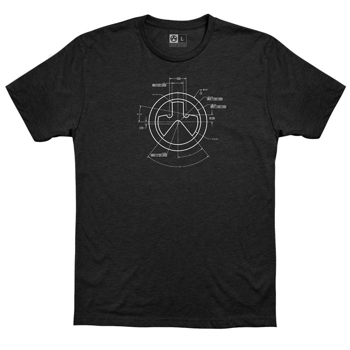 Magpul MAG1118-001-S Engineered CVC  Black Cotton/Polyester Short Sleeve Small