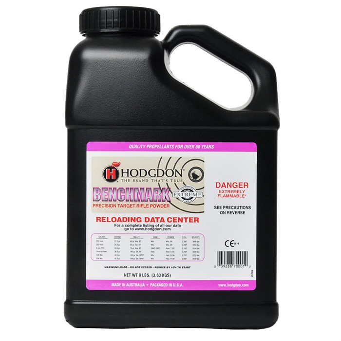 BENCHMARK SMOKELESS POWDER 8 LB