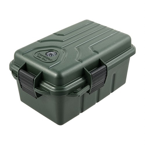 MTM Case-Gard S107411 Survivor Dry Box Forest Green Polypropylene