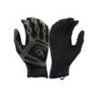 Pyramex VGTG10BXL Compression Training Black Synthetic Leather XL Hook & Loop