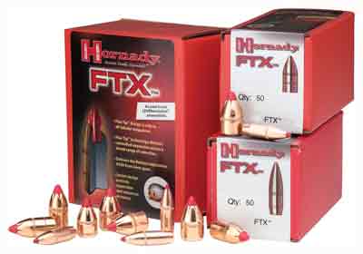 Hornady 45015 FTX  45 Cal .458 325 gr Flex Tip eXpanding 50 Per Box/ 15 Case