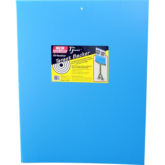 MTM Case-Gard TB20 Jammit All Weather Target Backer Blue Plastic 17.50" x 23"