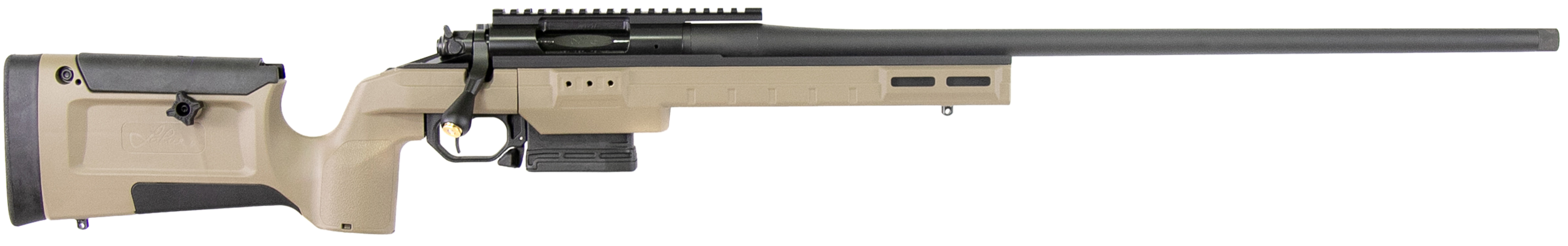 Larue Tactical LTKRGSIETE2225026FDE Siete  22-250 Rem 5+1 26" Sporter Barrel FDE