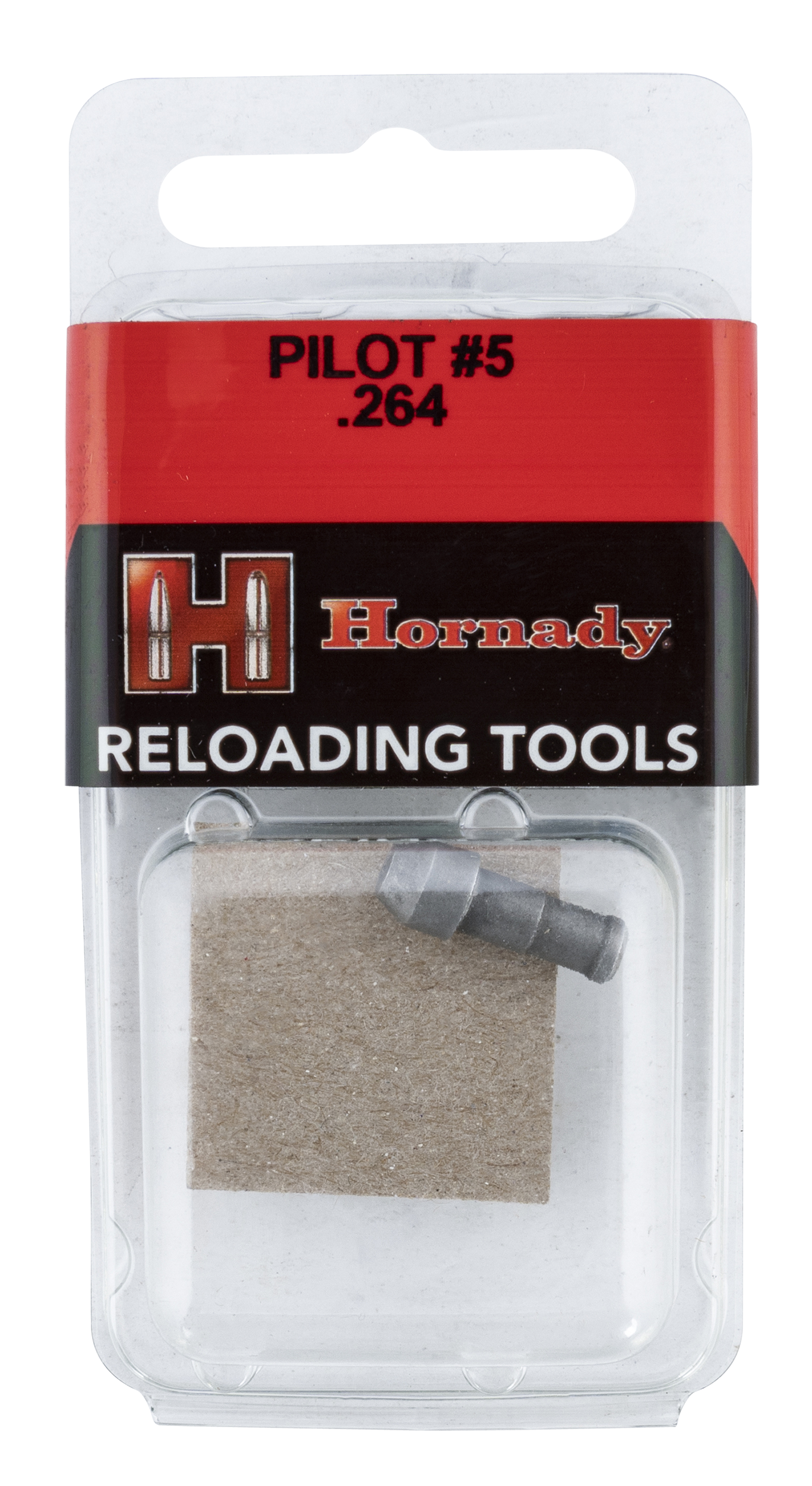 Hornady 390947 Cam Lock Pilot .264 Silver 6.5 Creedmoor Steel