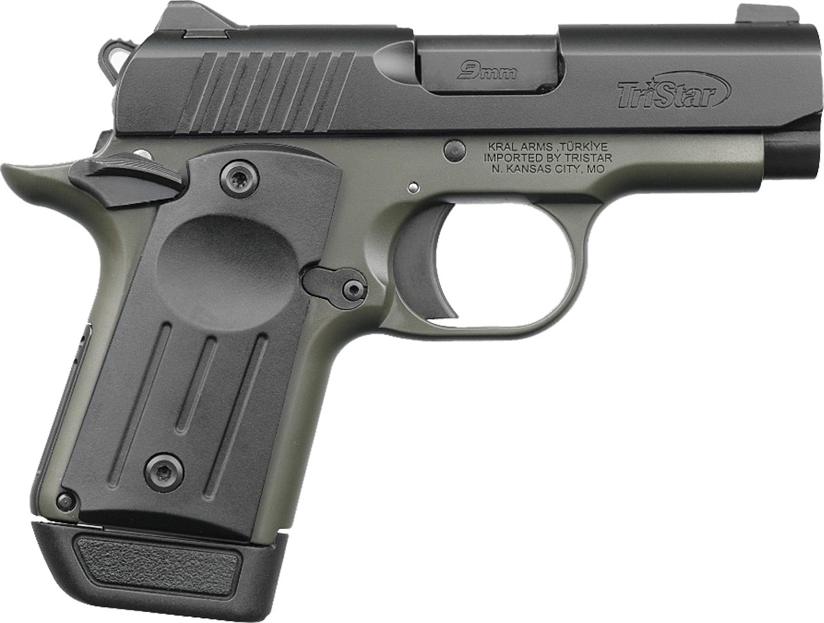 TriStar 85714 Protege X  Sub-Compact Frame 9mm 7+1 3.20" ODG/Black