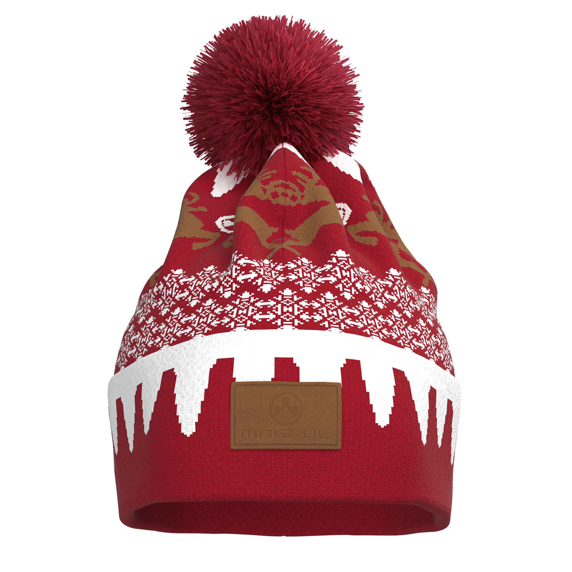 Magpul MAG1154975 Ugly Christmas GingARbread Man Beanie Multi-Color Acrylic/Lycra OSFA