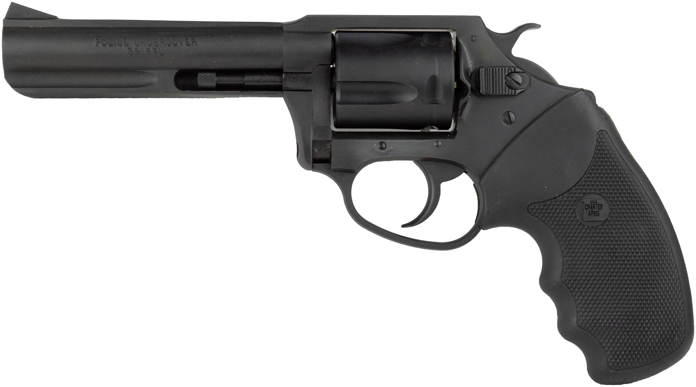 Charter Arms Police Undercover 38 Special 2 Inch Revolver Passivated Finish
