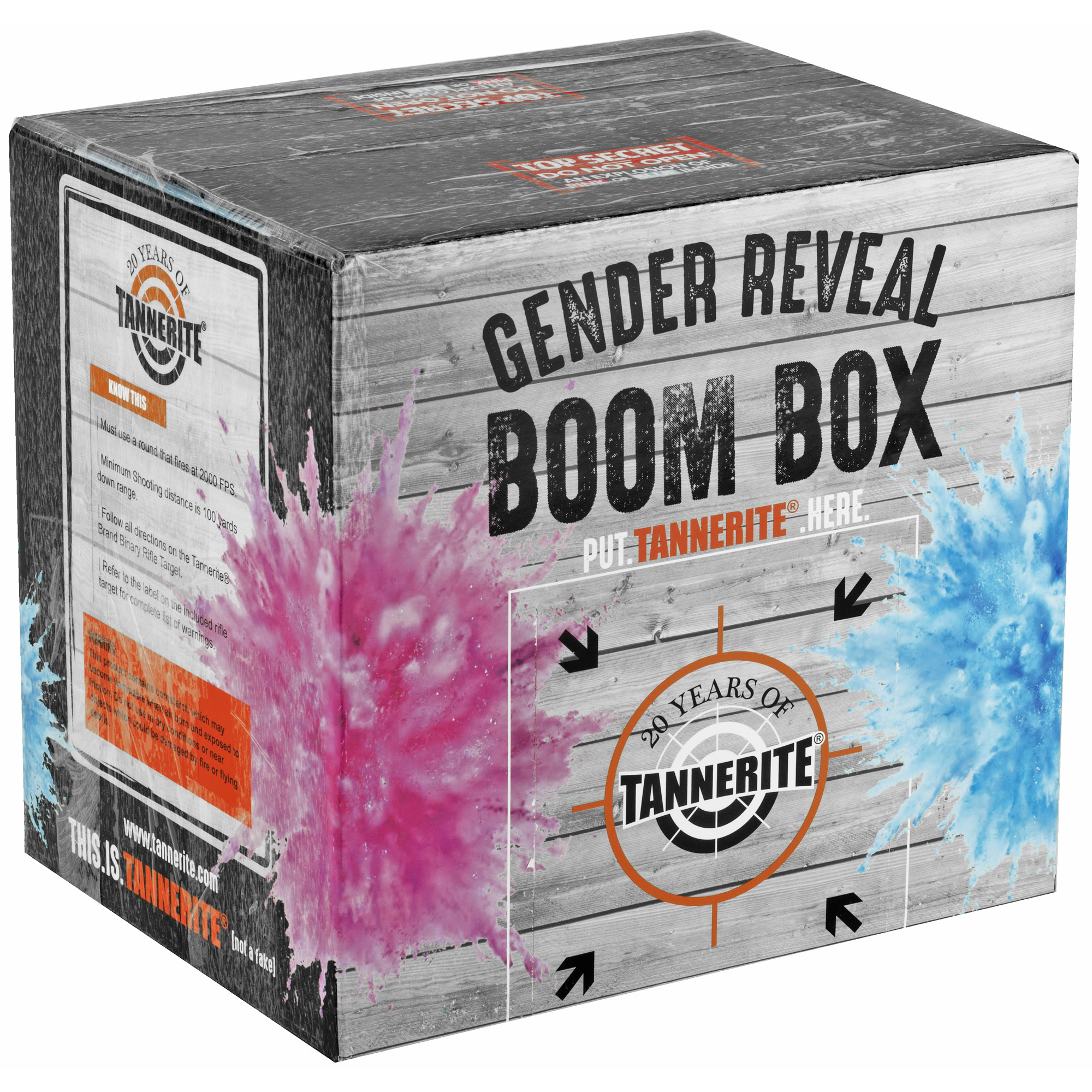 Tannerite GRKB 1 Pound Target  Blue Includes 10 lbs Colored Powder 1 Target