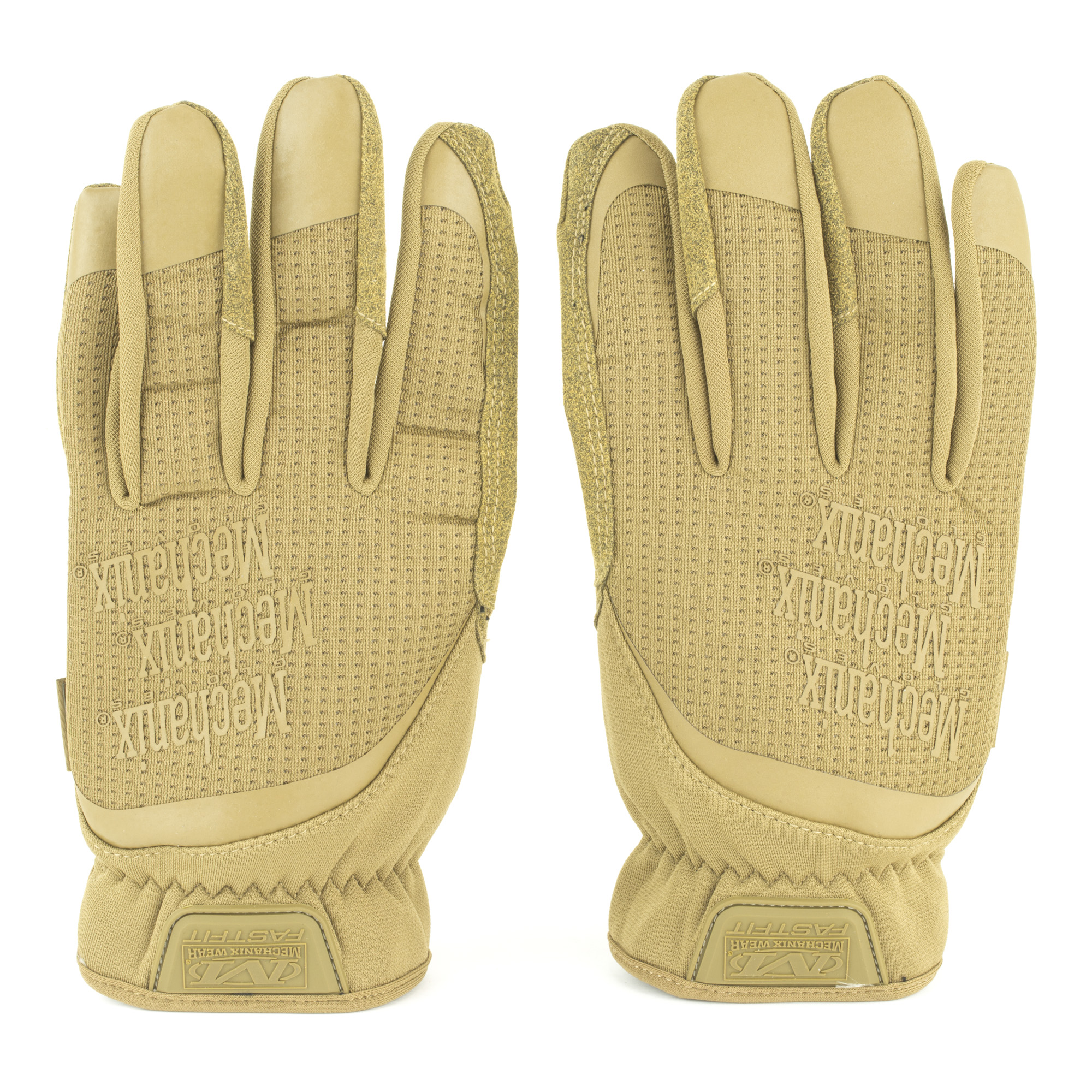 MECHANIX WEAR FFTAB-72-009 FastFit  Medium Coyote Synthetic Leather Touchscreen