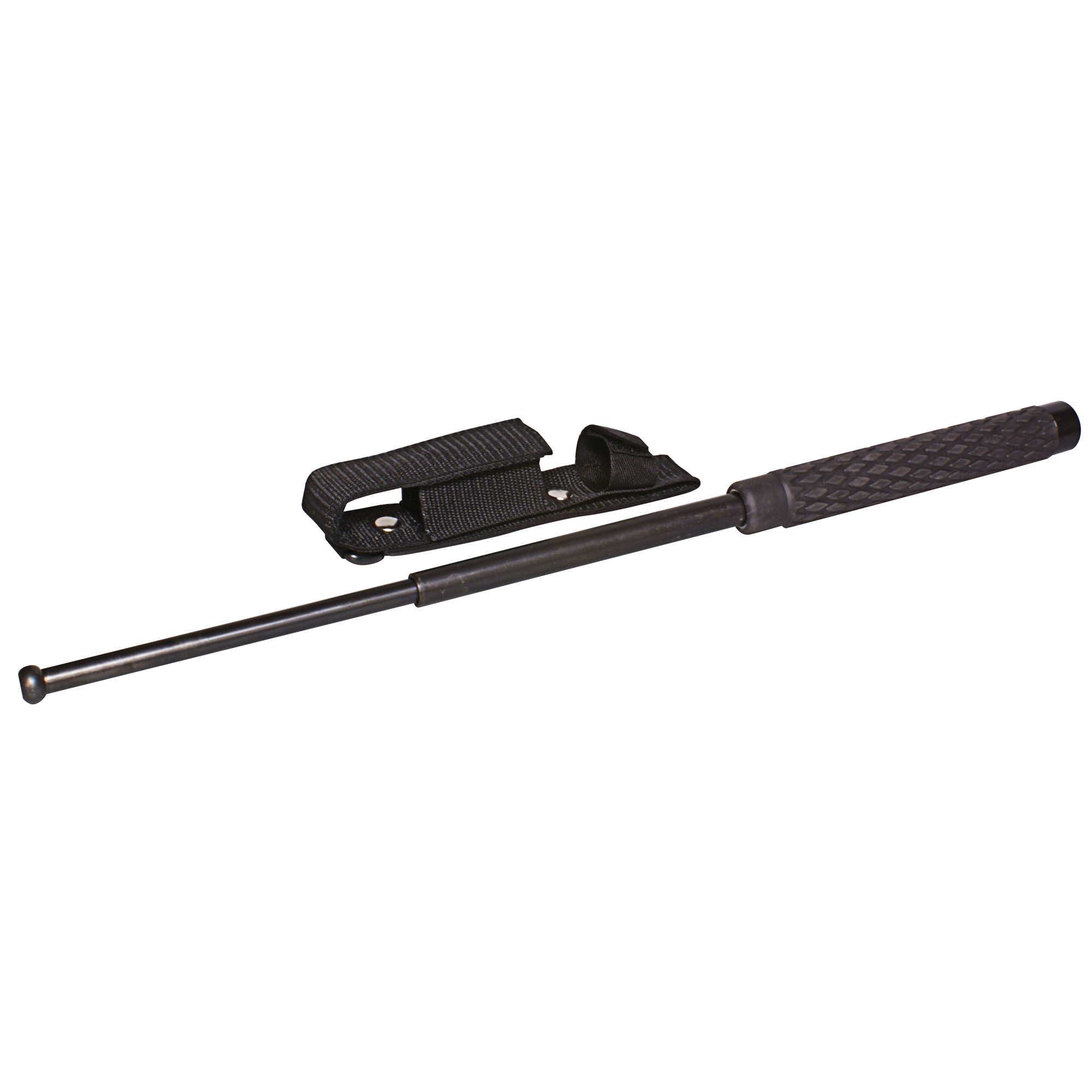 PSP NS21R Expandable  21" Steel Black Rubber Handle Includes Sheath