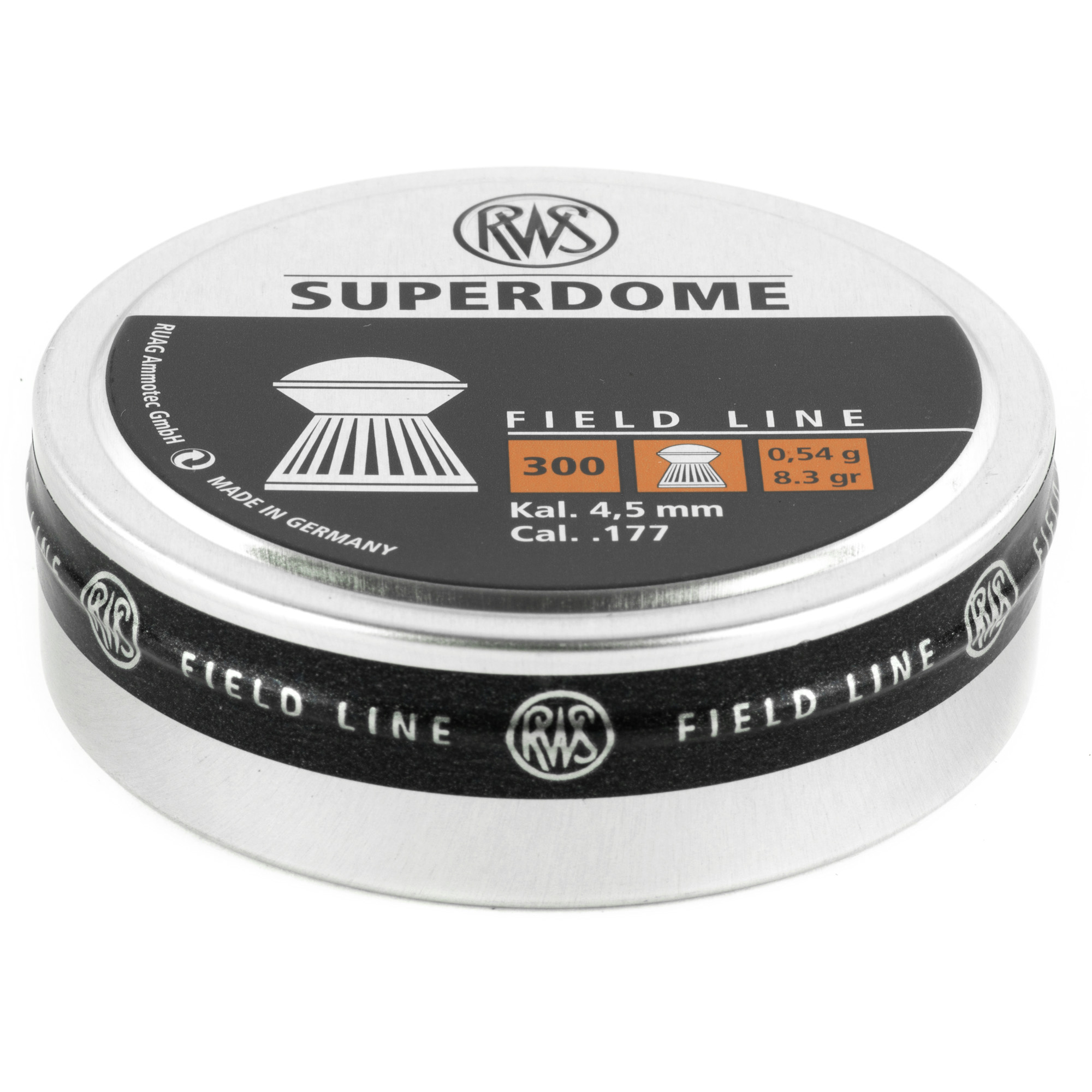 RWS Superdome Field Line .177 Pellet 300 ct.