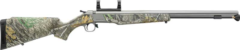 CVA Wolf V2 Muzzleloader 50 Cal 24 in. Stainless/Realtree Edge ISM